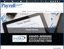 Tablet Screenshot of mypayrollpartner.com